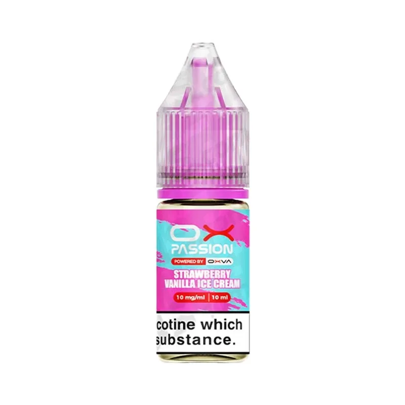OXVA OX Passion Strawberry Vanilla Ice Cream Nic Salt