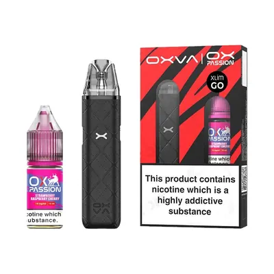 OXVA XLIM Go OX Strawberry Raspberry Cherry Black Pod Kit